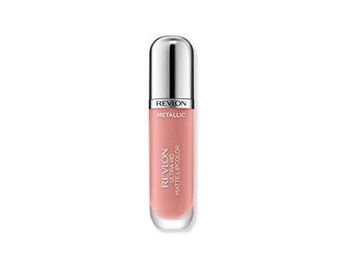 Revlon Ultra HD Metallic Matte Liquid Lipcolor skysti lūpų dažai, spalva - HD Gleam (690)