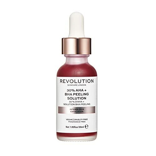 Revolution Skincare Skincare 30% AHA + BHA šveitimo tirpalas Pilingas moterims, 30 ml