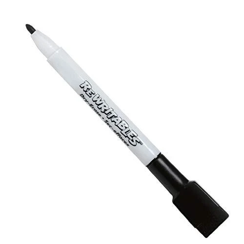 Rexel Baltos lentos žymekliai NOBO Mini, su valikliu, 6 vnt., įv. spalvų
