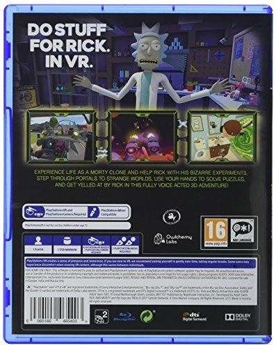 Suaugusiųjų plaukimo žaidimai „Rick & Morty: Virtual Rick-ality VR PS4“.