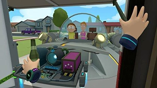 Suaugusiųjų plaukimo žaidimai „Rick & Morty: Virtual Rick-ality VR PS4“.