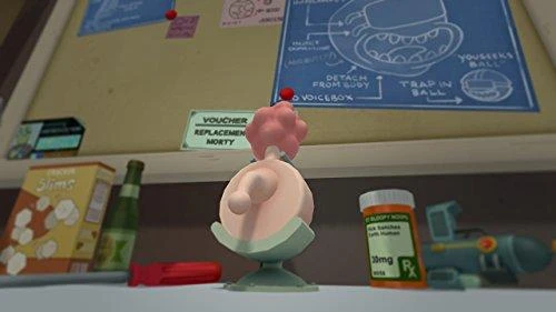 Suaugusiųjų plaukimo žaidimai „Rick & Morty: Virtual Rick-ality VR PS4“.