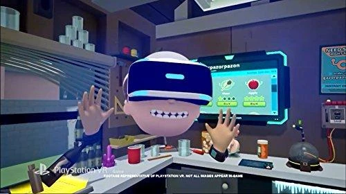 Suaugusiųjų plaukimo žaidimai „Rick & Morty: Virtual Rick-ality VR PS4“.