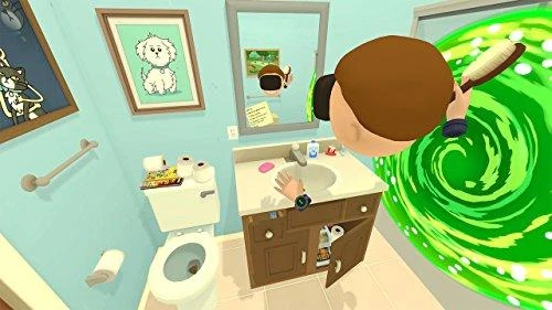 Suaugusiųjų plaukimo žaidimai „Rick & Morty: Virtual Rick-ality VR PS4“.