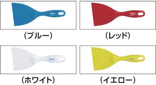 Vikan Hand scraper, 10.2x1.8x21cm, mėlynas, PP, 10.2 cm