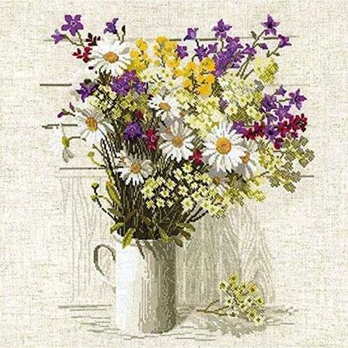 RIOLIS – Create It Yourself – Siuvinėjimo rinkinys „Laukinukės“ 924 (45x45 cm)