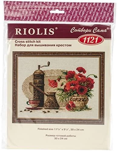 RIOLIS – Create It Yourself – Siuvinėjimo rinkinys „Kava“ 1121 (30x24 cm)