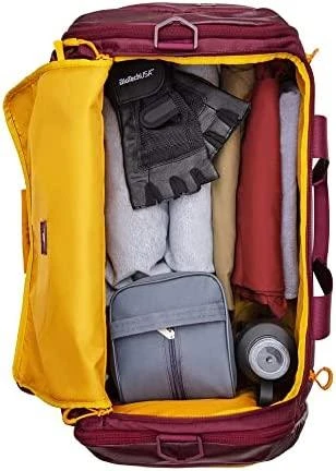 Kelioninis RivaCase DUFFLE BAG 35L/BURGUNDY Raudonas 5331 RIVACASE