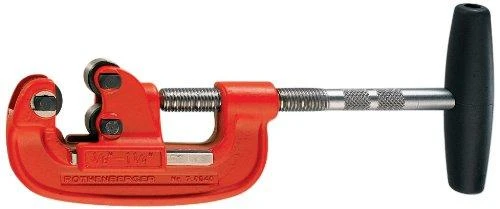 Plieninių ir nerūd. pl. vamzdžių pjaustiklis ROTHENBERGER SUPER 1/8-1 1/4"