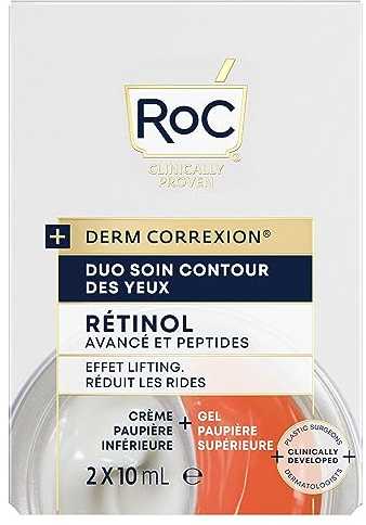 ROC Derm Correxion Dual Paakių kremas paakių kremas nuo raukšlių , 20 ml