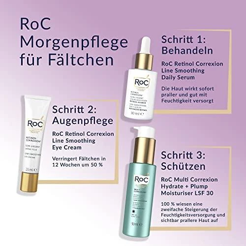ROC Retinol Correxion Line Smoothing Paakių kremas paakių kremas, 15 ml