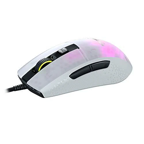 Lengva Žaidimų Pelė Roccat Burst Pro, Titan Optical Switch, 16000dpi, Balta
