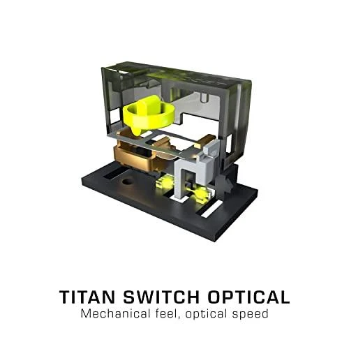 Lengva Žaidimų Pelė Roccat Burst Pro, Titan Optical Switch, 16000dpi, Balta