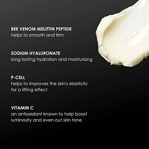 Rodial Bee Venom Moisturiser atgaivinantis ir stangrinantis veido kremas sausai / normaliai veido odai, 50 ml
