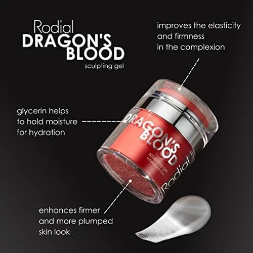 Rodial Dragon's Blood Sculpting Gel formuojantis veido gelis, 50 ml