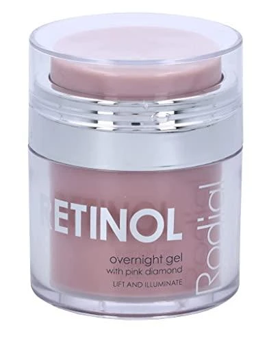 Rodial Rožinė Diamond Retinol Overnight Gel naktinis veido kremas–gelis, 50 ml