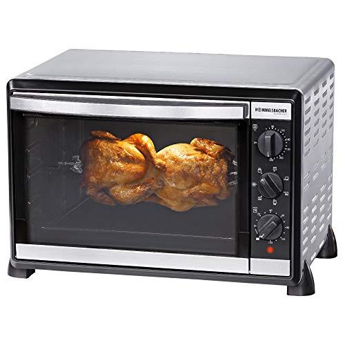 Elektrinė krosnelė Mini Oven Rommelsbacher Baking Oven & Rotisserie Grilis BG 1805/E 42 L, Nerūdijantis plienas, 1800 W