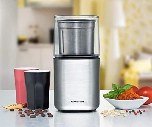 Kavamalė Rommelsbacher Spice and Coffee Grinder EGK 200 Nerūdijantis plienas, 200 W
