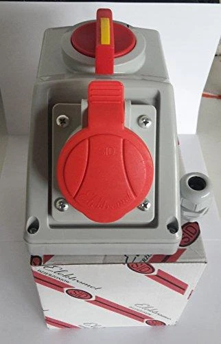 Elektromet Montavimo rinkinys su 5P 0LI 32A IP54 lizdu (974005)
