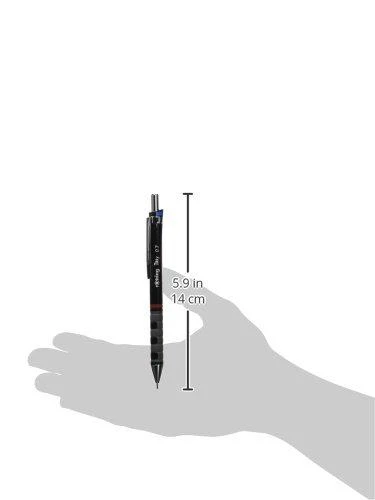 Rotring automatinis pieštukas Tikky III Cc 0,7 Juodas - 1904696