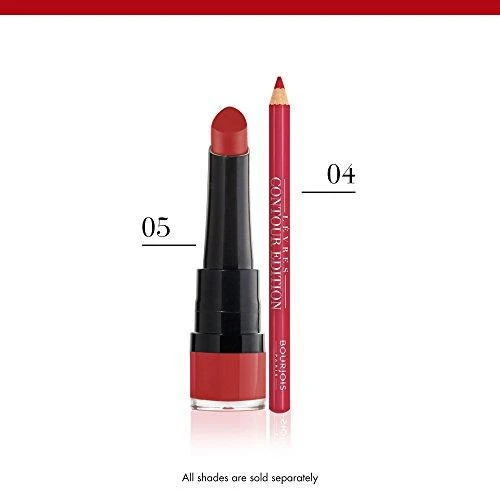 BOURJOIS Paris Rouge Velvet Lūpų dažai Moterims 2,4 g, 05 BRIQUE-À-BRAC