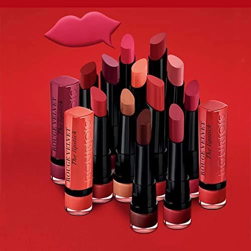 BOURJOIS Paris Rouge Velvet Lūpų dažai Moterims 2,4 g, 05 BRIQUE-À-BRAC