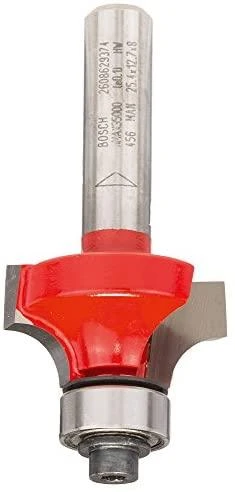 Bosch Užapvalinimo frezos 8 mm, D 25,4 mm, R1 6,35