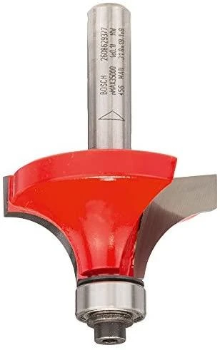 Bosch Užapvalinimo frezos 8 mm, D 38,1 mm, R1 12,7