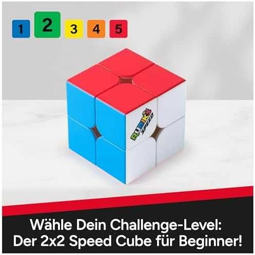 Spin Master Rinkinys 2in1 originalus klasikinis Rubiko kubas Speed Duo 3x3 ir 2x2