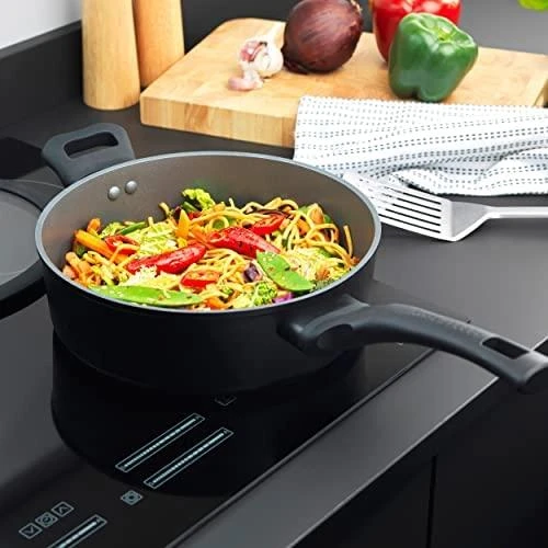 Russell Hobbs RH01857EU7 Crystaltech aukšta keptuvė 24 cm