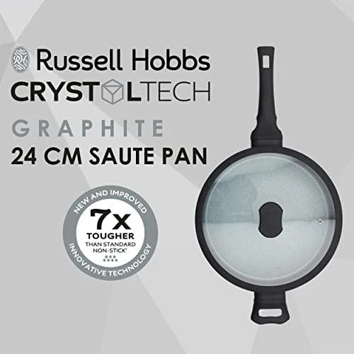Russell Hobbs RH01857EU7 Crystaltech aukšta keptuvė 24 cm