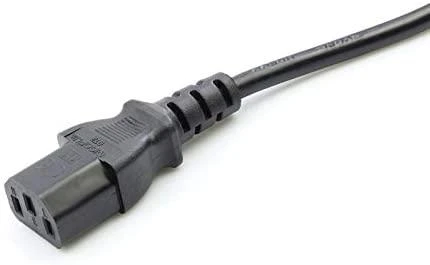 S-Conn Schuko maitinimo laidas kampinis - C13, 1,8 m, juodas