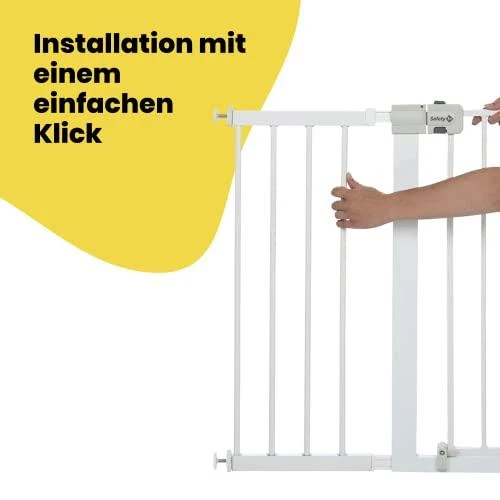 Safety 1St SAUGOS 1ST apsauginės tvorelės pretęsimas EASY CLOSE Metal Plus, balta, 28 cm, 24204310