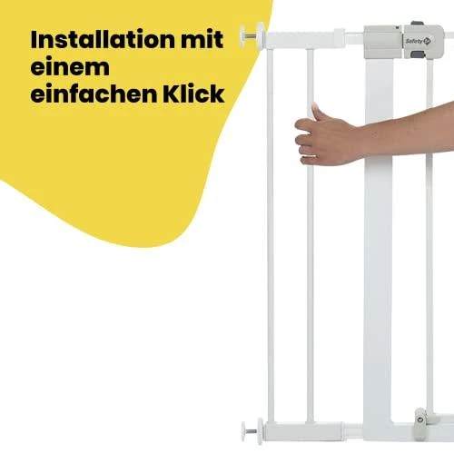 SAFETY 1ST apsauginės tvorelės pratęsimas Easy Close Metal plus Baltas 14 cm, 24204310