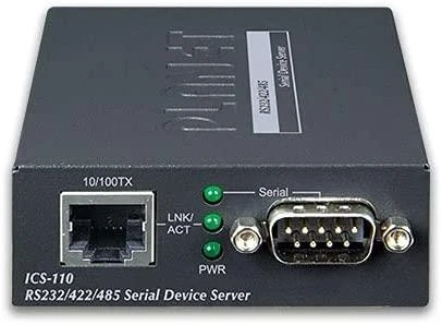 Planetos konverteris ICS-110 su RJ45 ir RS232 jungtimis