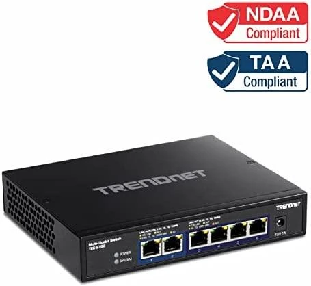 Šakotuvas Trendnet 6-PORT 10G SWITCH - .