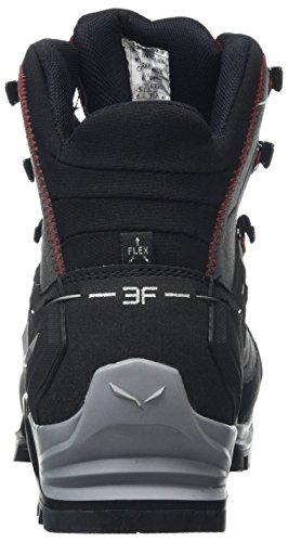 Salewa MTN Trainer Mid GTX vyriški batai suaugusiems, tamsiai pilki, pilki, raudoni