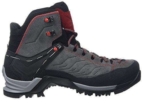 Salewa MTN Trainer Mid GTX vyriški batai suaugusiems, tamsiai pilki, pilki, raudoni