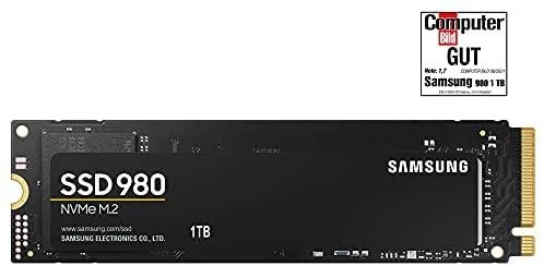Vidinė kompiuterio atmintis SSD SAMSUNG 980/1TB/M.2/NVMe/PCIe 3.0/Skaitymo greitis 3.500 MB/s/Rašymo greitis 3.000MB/s