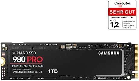 Kietasis diskas SSD SAMSUNG 980 Pro/1TB|M.2/NVMe/MZ-V8P1T0BW