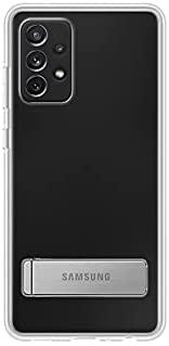 Dėklas JA725CTE „Samsung Galaxy A72“ skaidraus vaizdo stovimas dangtelis, skaidrus (permatomas)