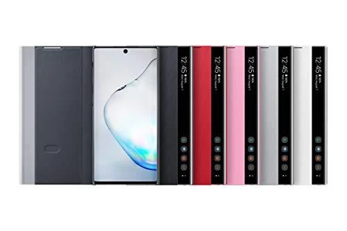 Samsung Galaxy Note10 Clear View dėklas (Juodas) ZN970CBE 
