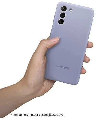 PG991TJE Silikoninis dėklas skirtas Samsung Galaxy S21 Light Gray (Light Gray)