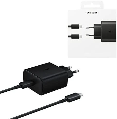 Samsung TA800XBE Travel Greitas įkroviklis Type-C į Type-C 25W, 1m (Juodas)
