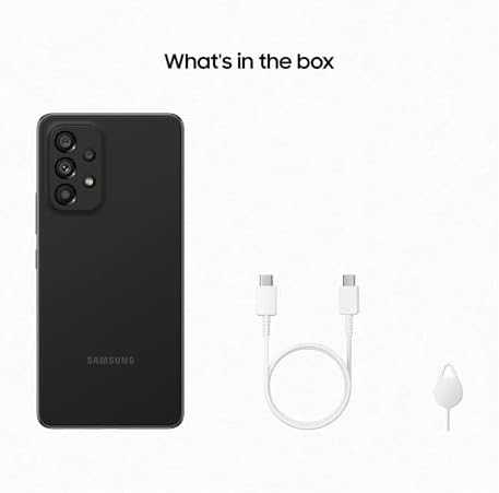Samsung Tel. A536B Galaxy A53 5G 6/128GB DS Juodas