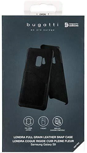 Bugatti Snap Londra Samsung S9 G960 dėklas telefonui juodos spalvos 31399