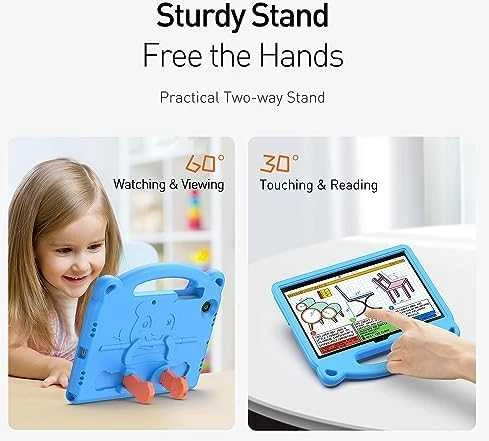 Dėklas Dux Ducis Panda Samsung X200/X205 Tab A8 10.5 2021 mėlynas