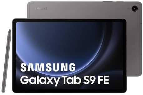 Planšetinis kompiuteris Samsung X516B Galaxy Tab S9 FE 10.9 5G 128GB, Pilkos spalvos