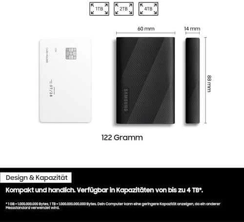 Kietasis SSD diskas Samsung T9 2TB MU-PG2T0B/EU