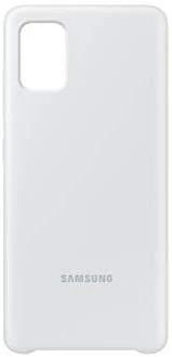 PA515TWE Silikoninis dėklas skirtas Samsung Galaxy A51 (Baltas)